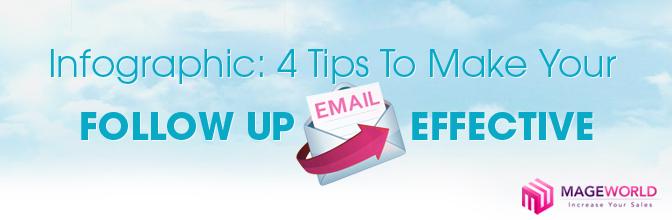 Infographic: 4 Useful Tips To Make Your Follow Up Email More Effective