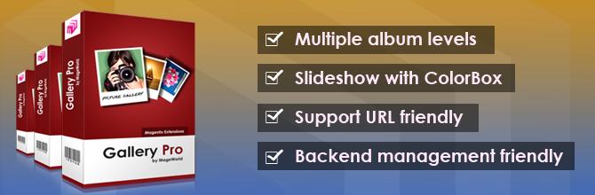 Effectively manage your photos with Gallery Pro by MageWorld