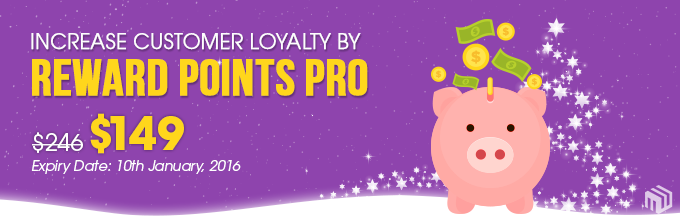 Increase Customer Loyalty by Reward Points Pro with only $149