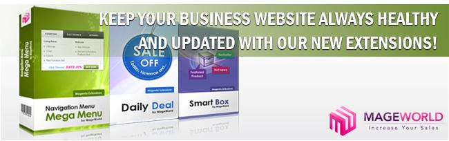 Rare Deal: All of our newest extensions are available on hot deal promotion, just for 1 week only.