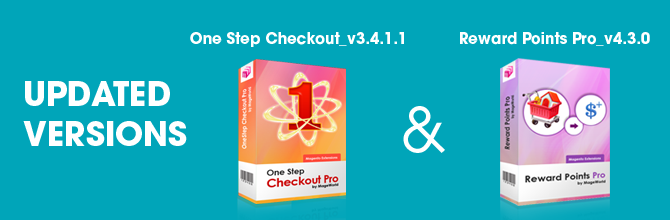 Update One Step Checkout Pro_v3.4.1.1 and Reward Points Pro_v4.3.0