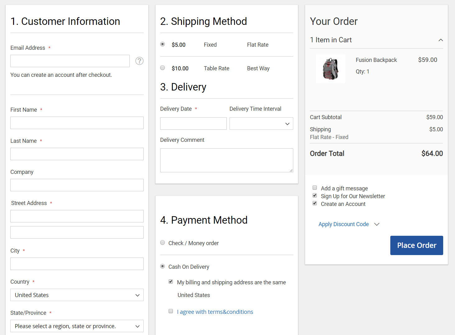 Best Magento 2 One Step Checkout Extensions