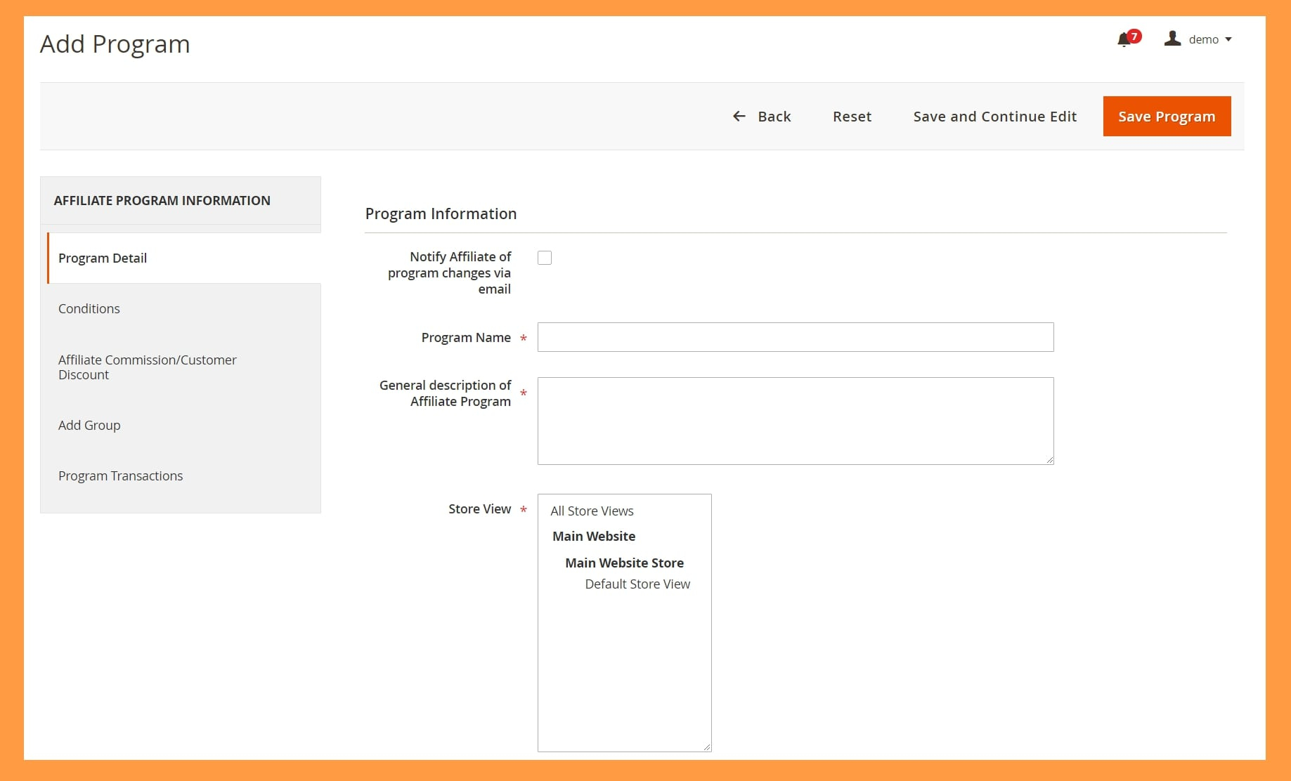 Create programs unconditionally for Magento 2 affiliate Create programs unconditionally for Magento 2 affiliate