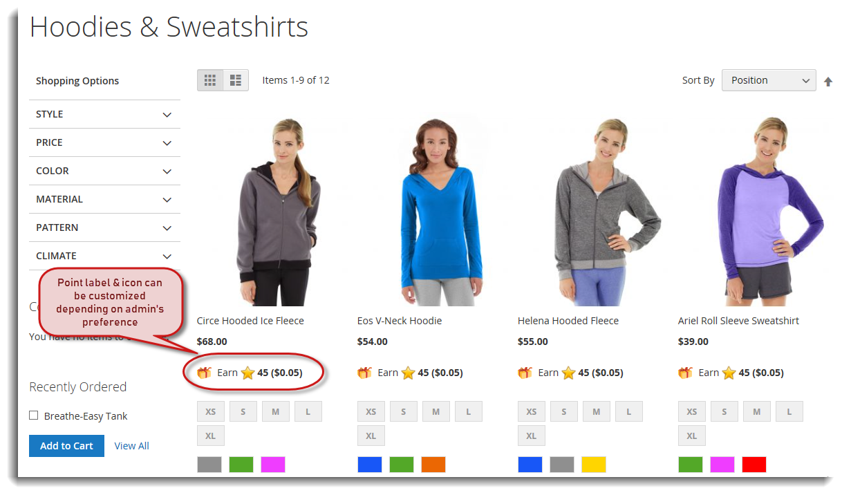 Customizable point label and icon for Magento 2 Reward Points Customizable point label and icon for Magento 2 Reward Point