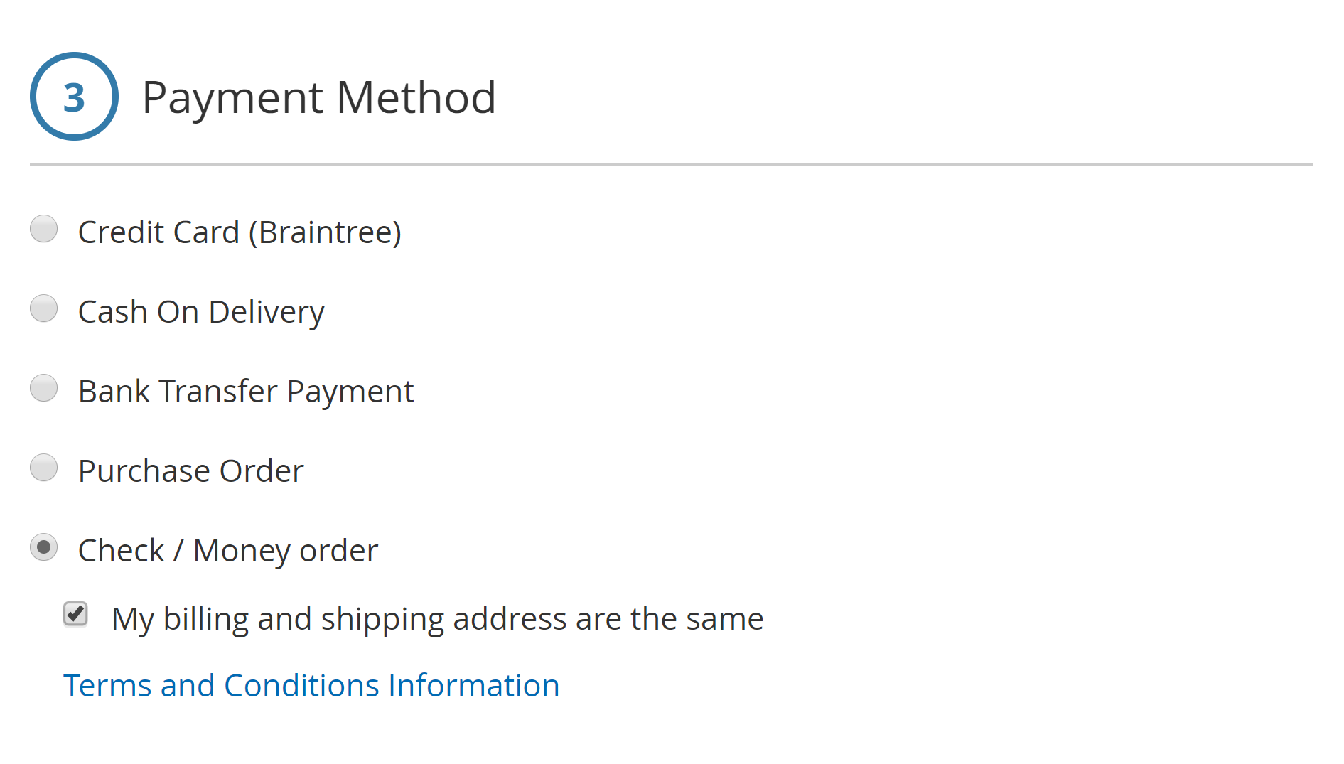 Different payment methods for Magento 2 one step checkout Different payment methods for Magento 2 one step checkout
