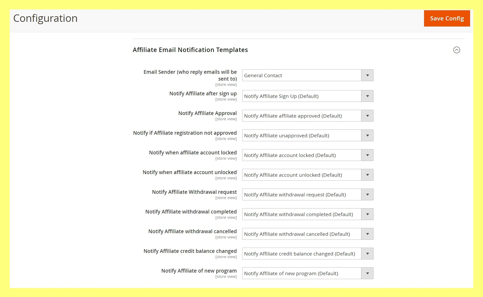 Getting in touch with affiliate information through emails for Magento 2 affiliate Getting in touch with affiliate information through emails for Magento 2 affiliate