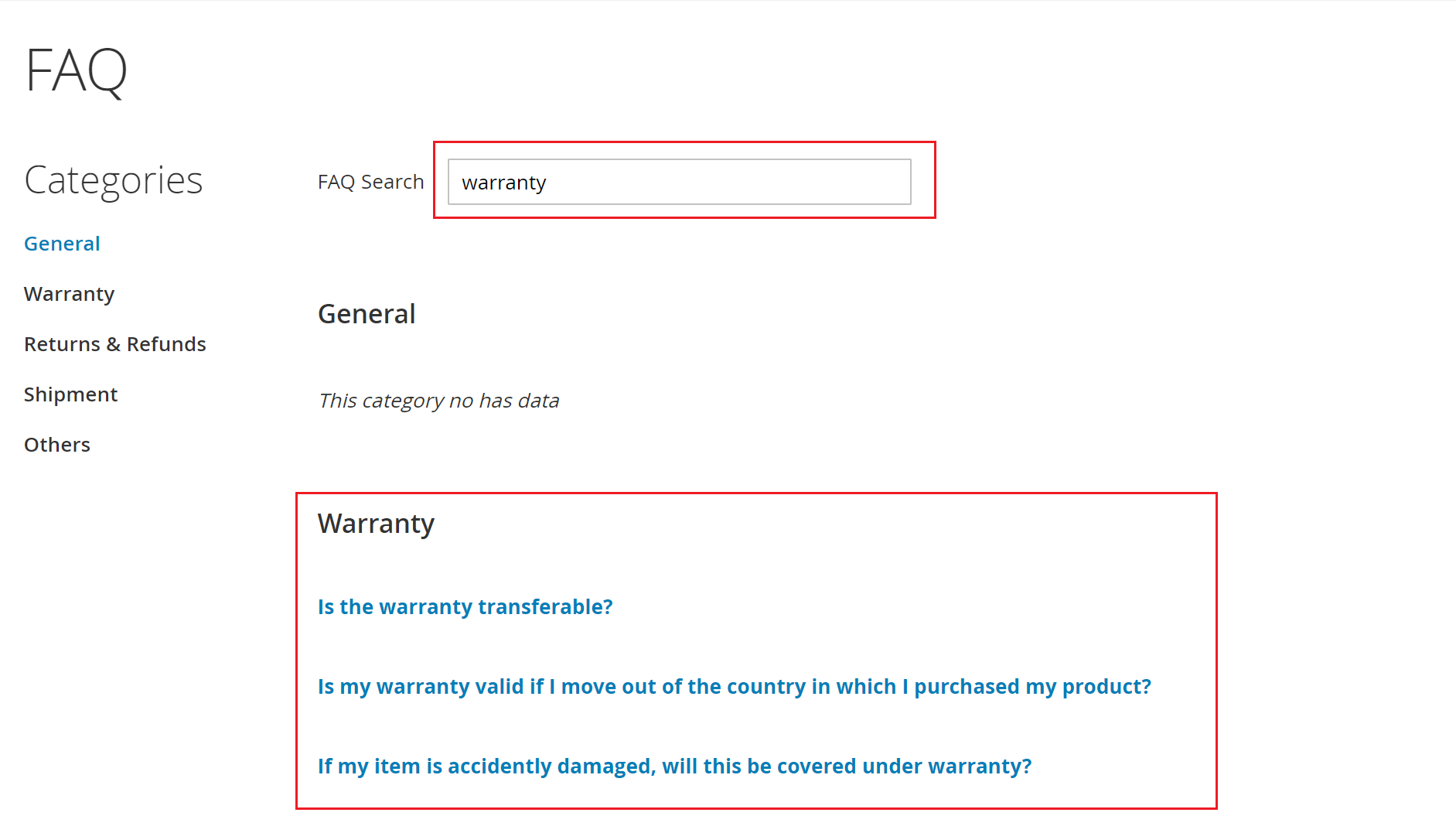 The smart search box for Magento 2 FAQ