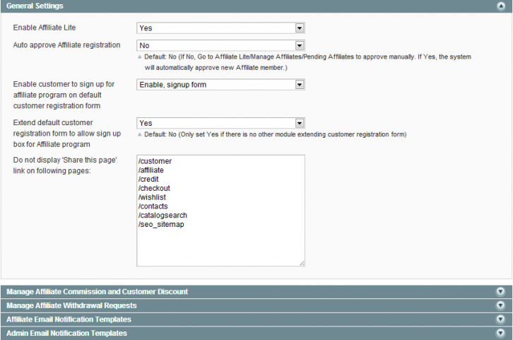 affiliate lite user guide mageworld wiki